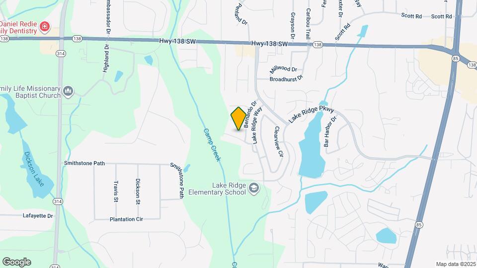 1341 Hollenbeck Ln Map and Location Details