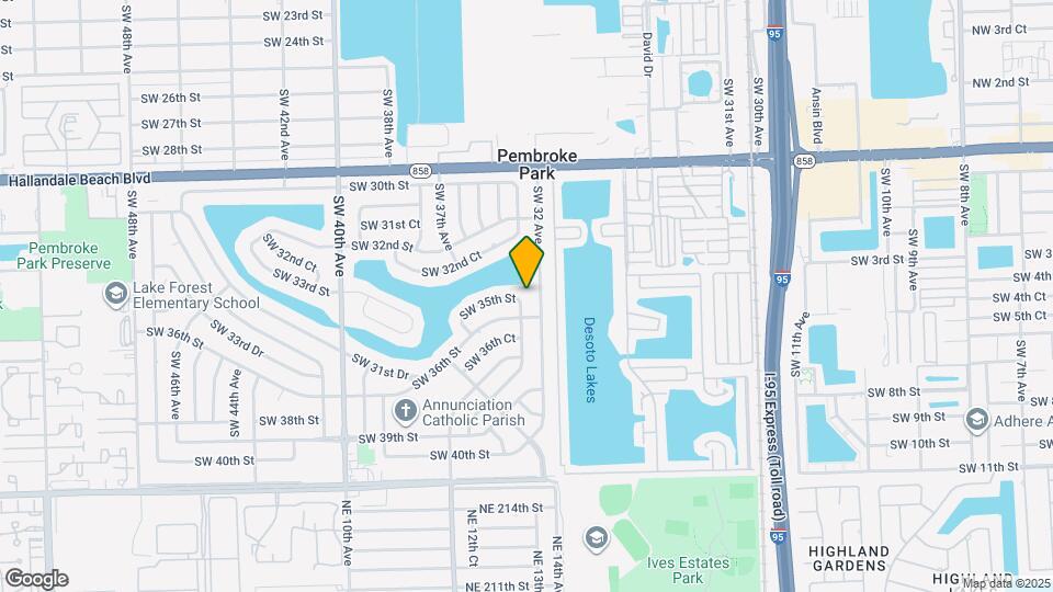 3321 SW 35th St Mapa y Detalles de la Ubicación