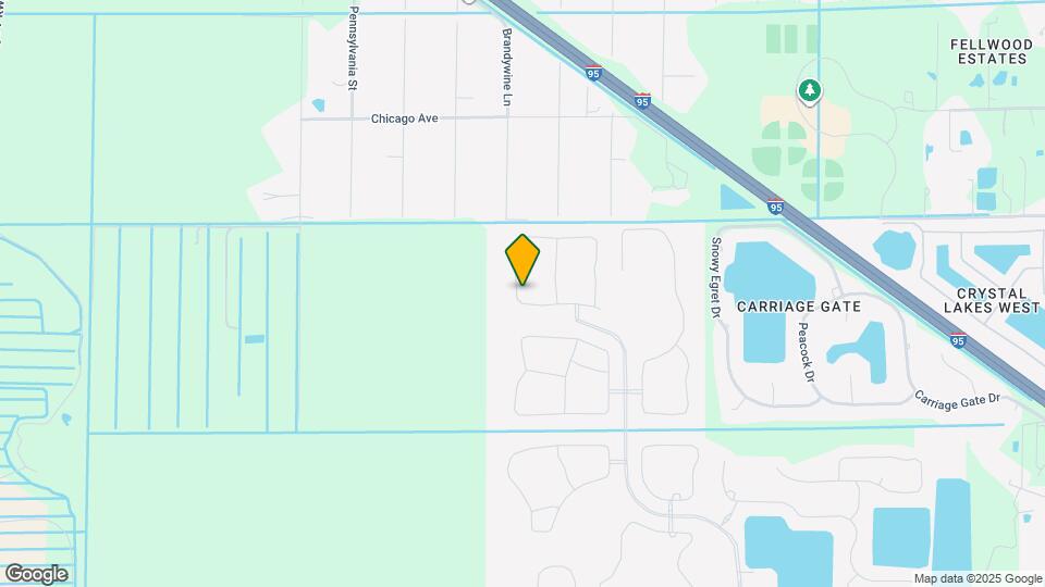 4186 Broomsedge Cir Map and Location Details