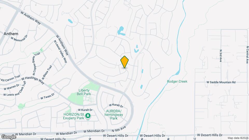 1604 W Morse Dr Map and Location Details