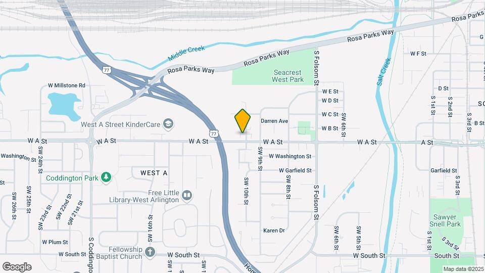 1321 SW 10th St Map and Location Details