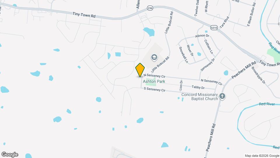 3289 N Senseney Cir Map and Location Details