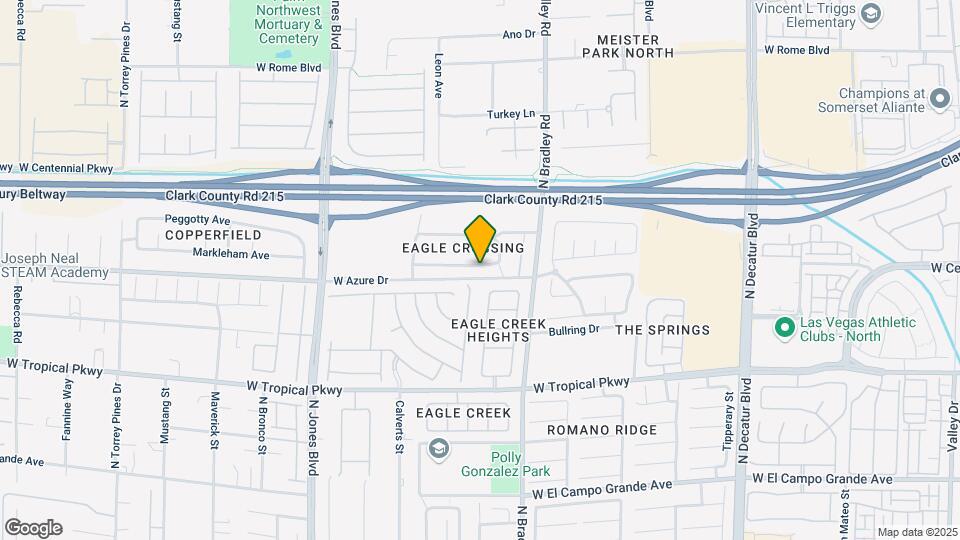 5521 W Raven Creek Ave Map and Location Details