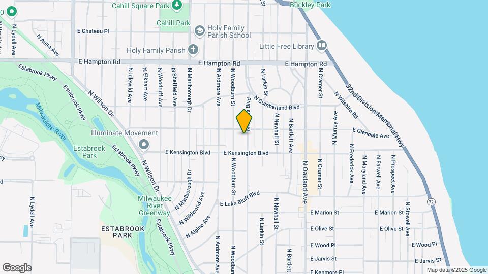 4531 N Morris Blvd Map and Location Details