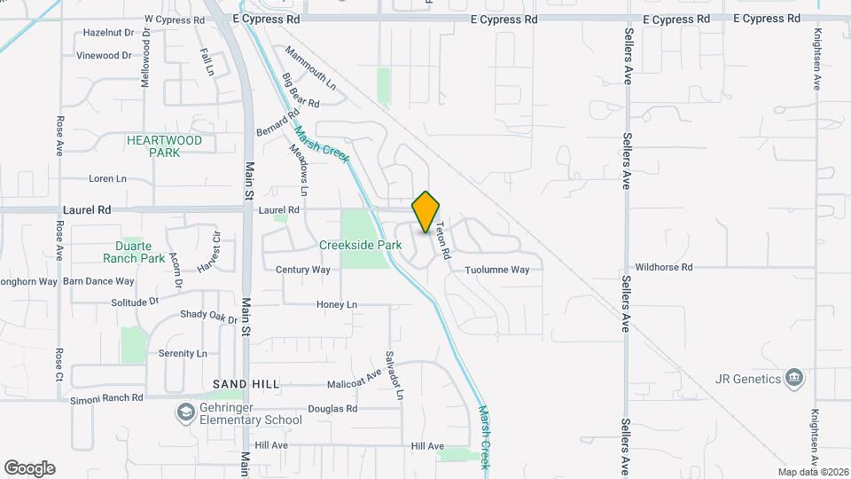 508 Lassen Way Map and Location Details