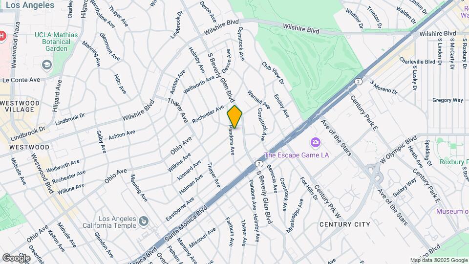 1512 Pandora Ave Mapa y Detalles de la Ubicación