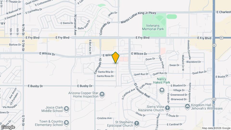 2356 Santa Catalina Dr Map and Location Details