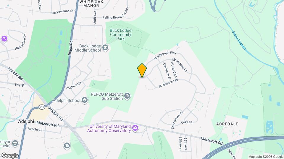 9404 Limestone Pl Mapa y Detalles de la Ubicación