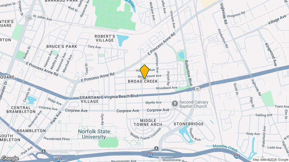 2804 Mapleton Ave Map and Location Details