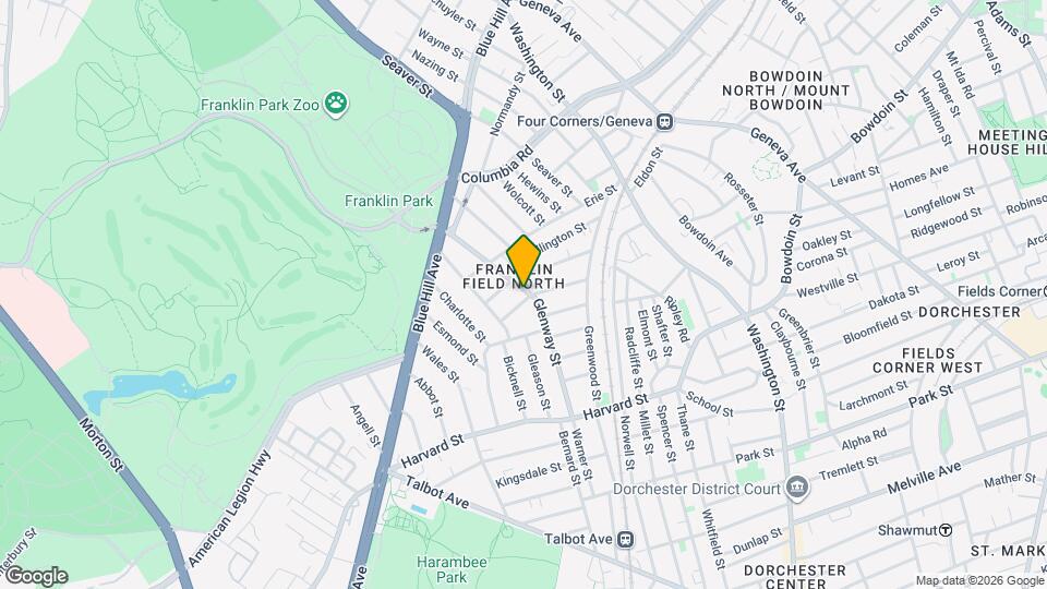 1 Page St Map and Location Details