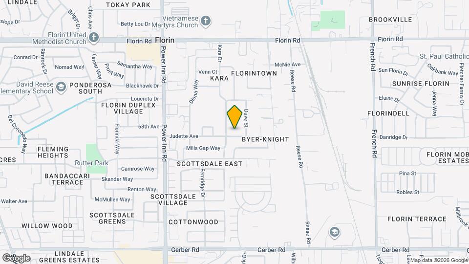 8209 Judette Ave Map and Location Details