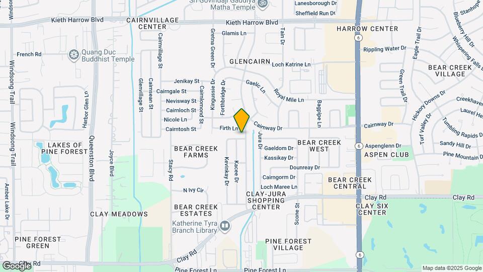 16706 Moary Firth Dr Map and Location Details