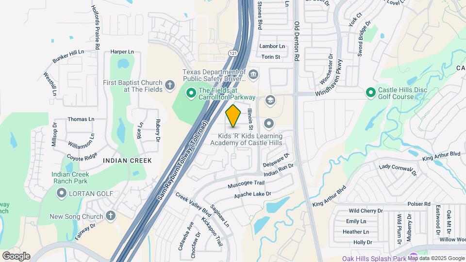 1236 Ponca St Map and Location Details