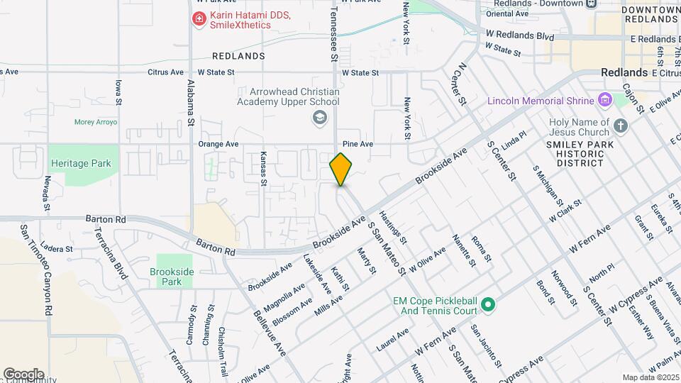 4 Units - 100% Occupied - South Redlands, CA Map and Location Details