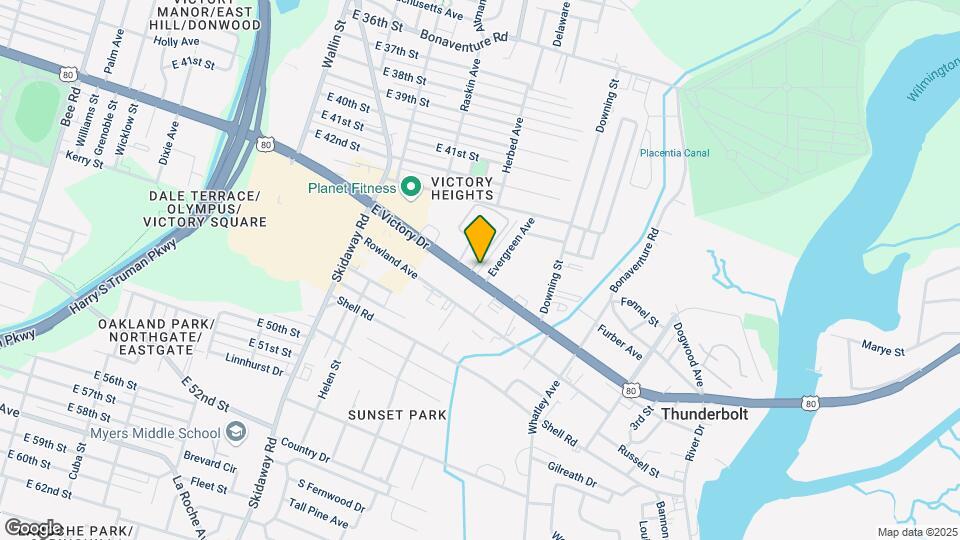2220 E Victory Dr, Unit 10 Map and Location Details