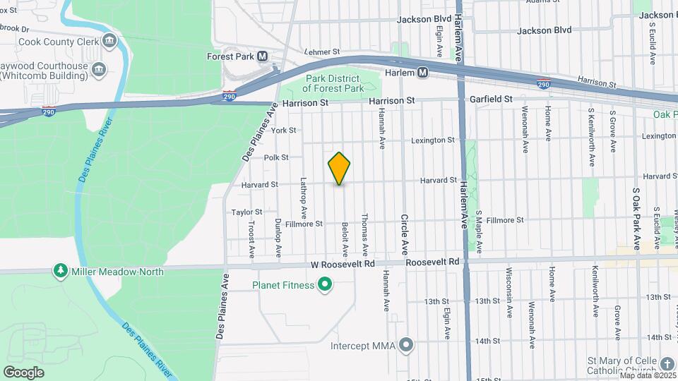 1003 Beloit Ave, Unit B Map and Location Details