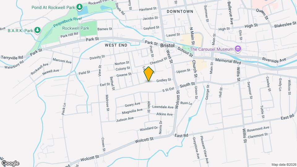 97 Gridley St Map and Location Details