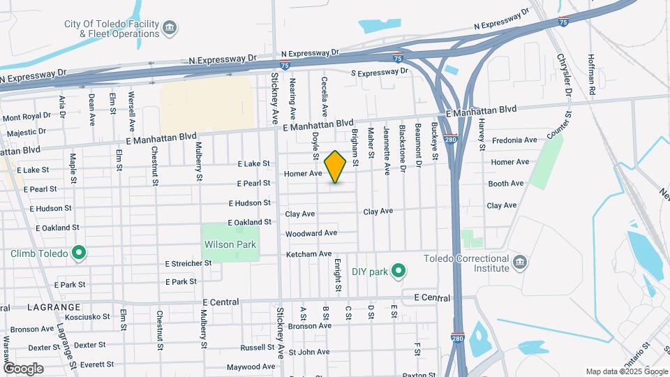 1019 Booth Ave Map and Location Details