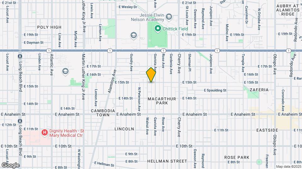 1496 Walnut Ave Mapa y Detalles de la Ubicación