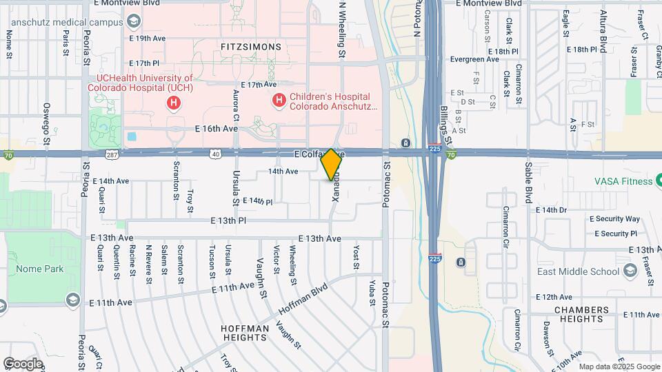 1381 Xanadu St Map and Location Details