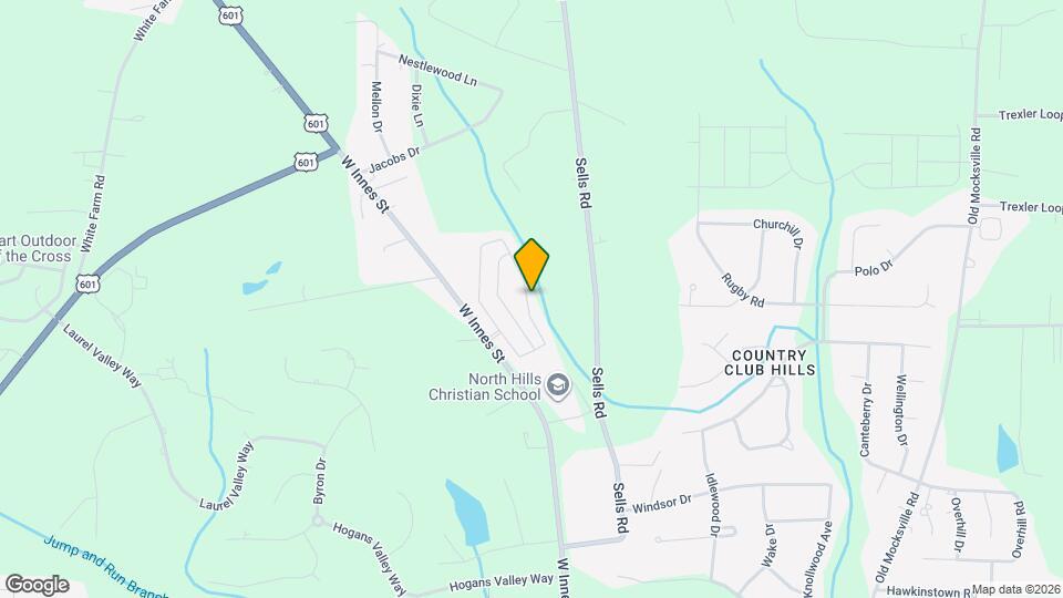 1405 Amberlight Circle Map and Location Details