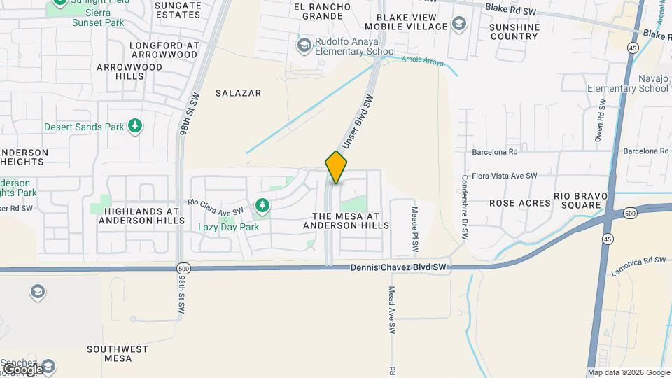 3119 El Caballero Dr SW Mapa y Detalles de la Ubicación
