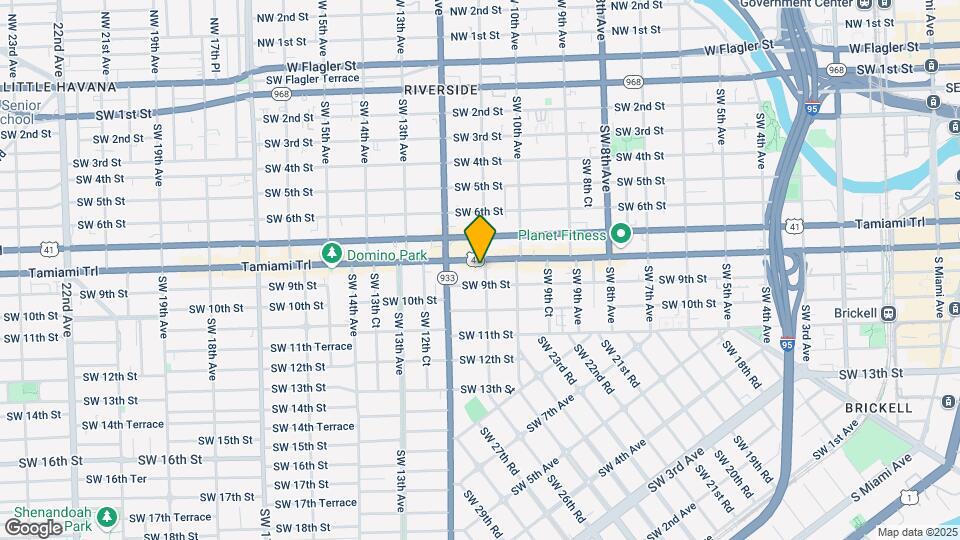 820 SW 11th Ave Mapa y Detalles de la Ubicación