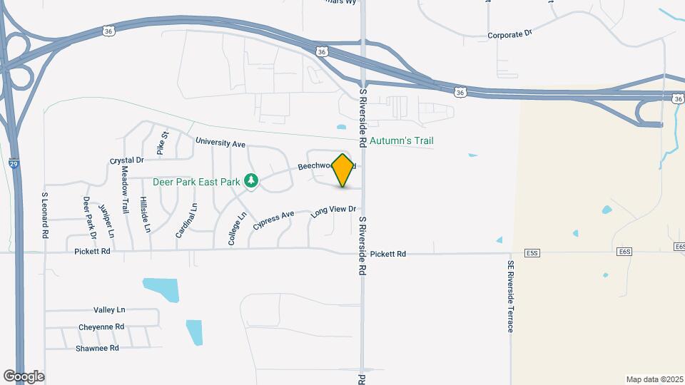 5606 E Valley View Dr, Unit A Map and Location Details
