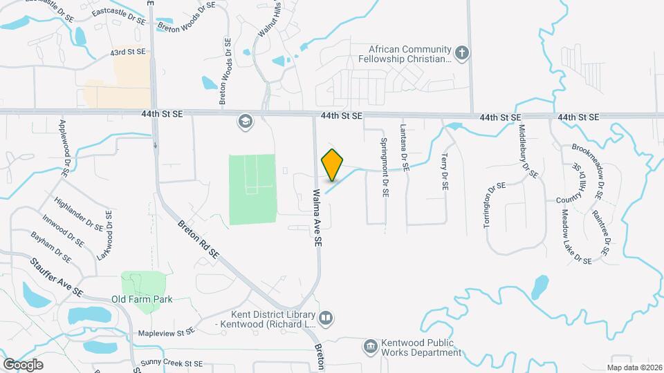 2876 Sweetflag Ct SE Map and Location Details