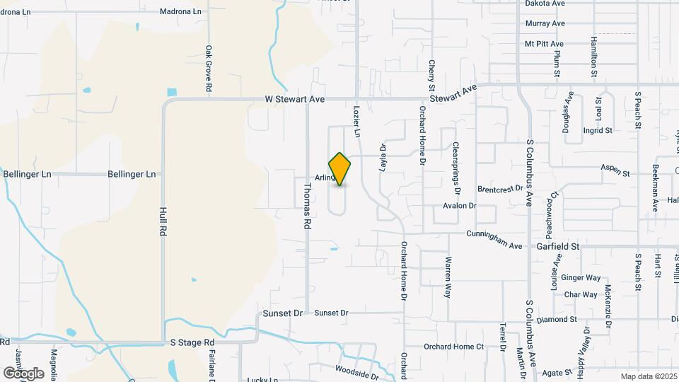 1456 Elaine Way Map and Location Details
