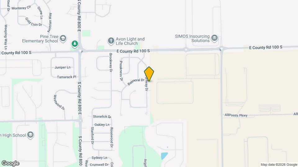 1247 Turfway Dr Mapa y Detalles de la Ubicación