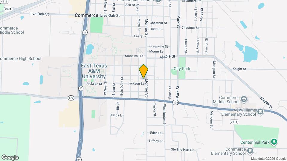 2405 Monroe St Map and Location Details