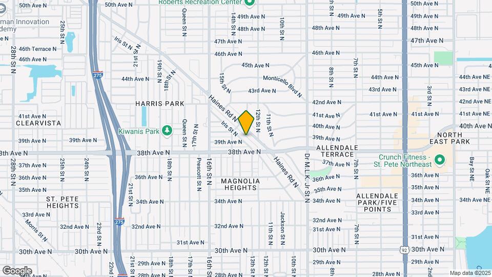 3901 Iris St N-Unit -4 Map and Location Details