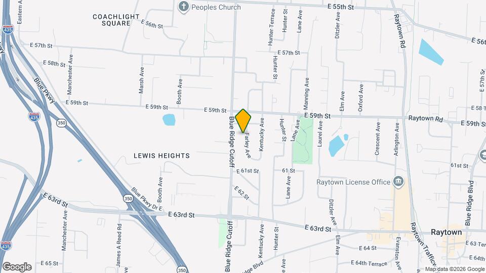 6002 Farley Ave Map and Location Details