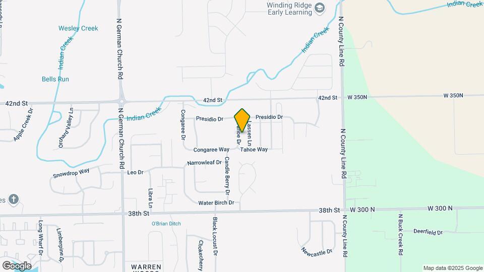 4055 Tahoe Dr Map and Location Details