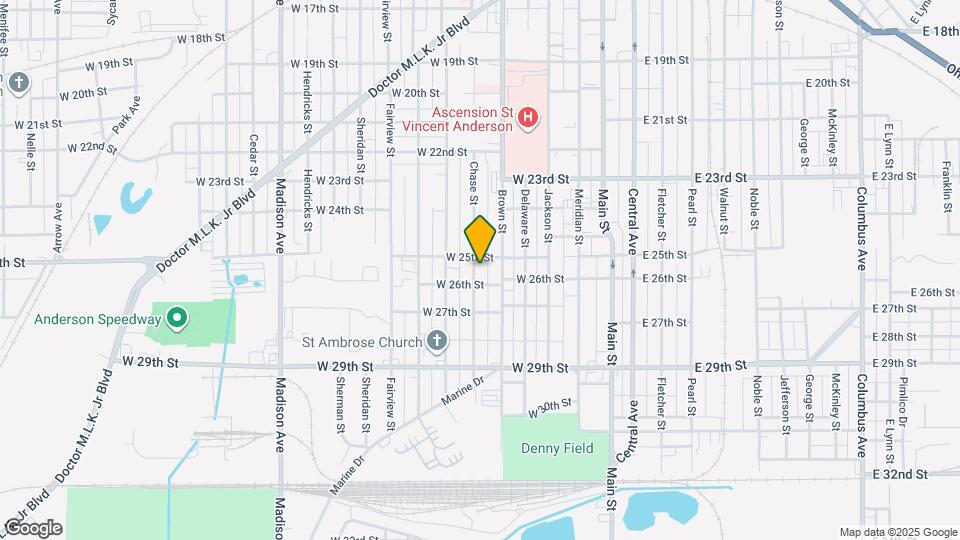 2514 Chase St Map and Location Details