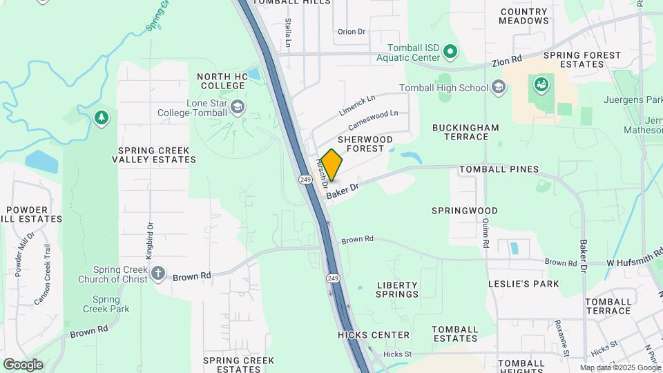 1830 Baker Dr Map and Location Details