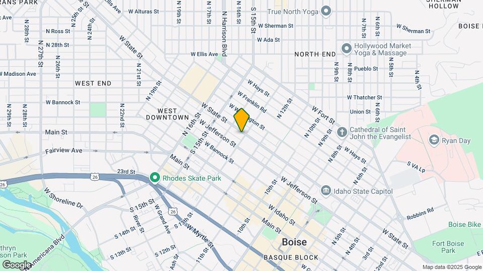 1303 W State St Map and Location Details