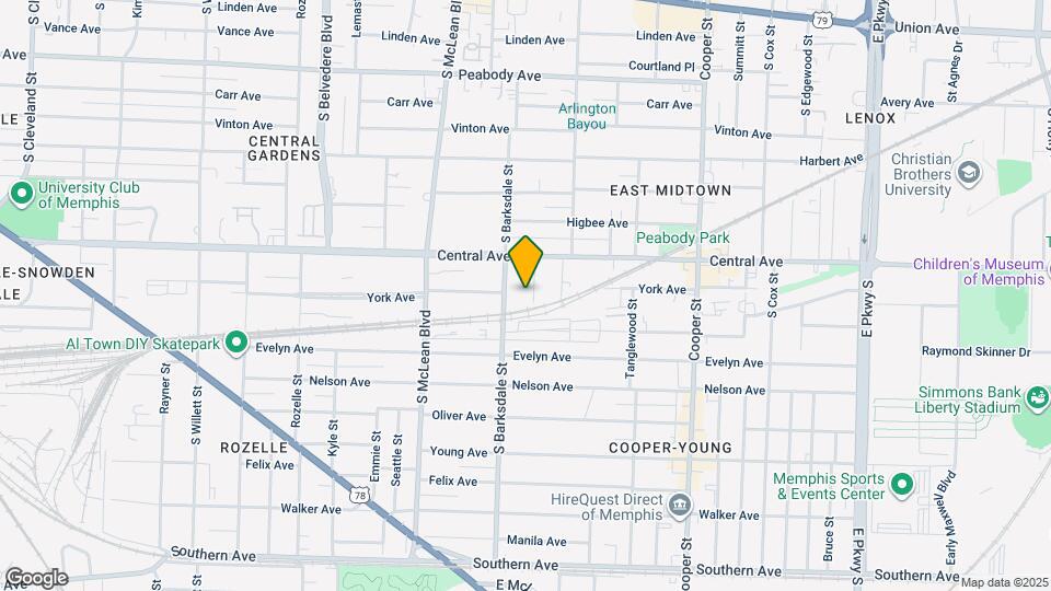 765 Metcalf Pl Map and Location Details