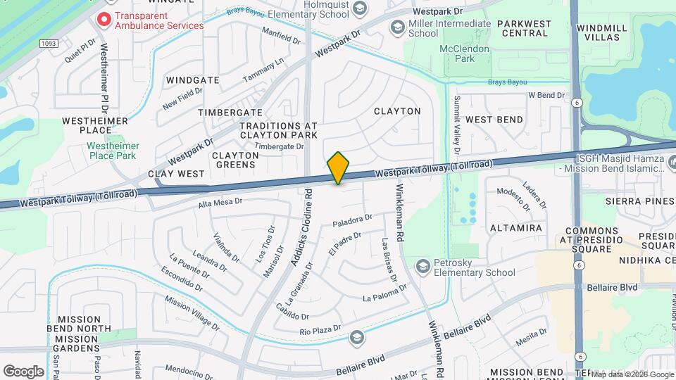 15326 Alta Mesa Dr Map and Location Details