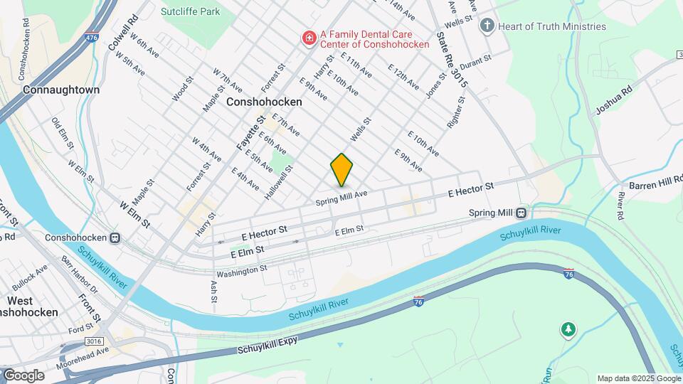 354 E 6th Ave Map and Location Details