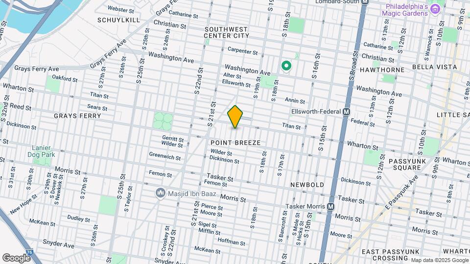 1320 S Opal St, Unit 2 Map and Location Details