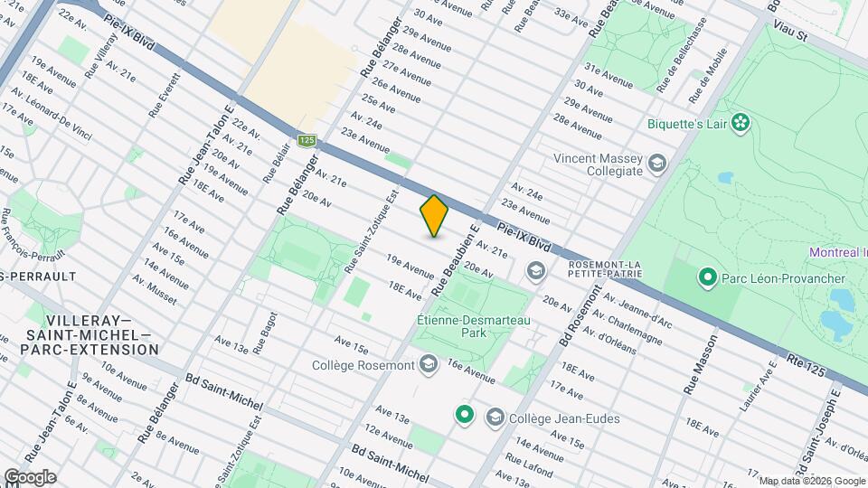 6555 20E Av Map and Location Details