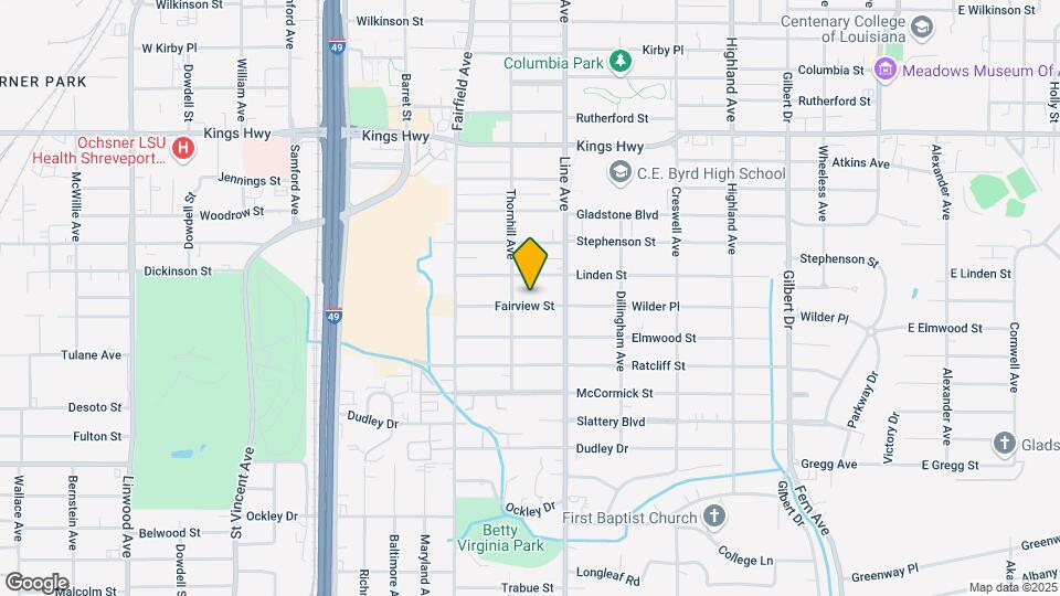 840 Fairview St Map and Location Details