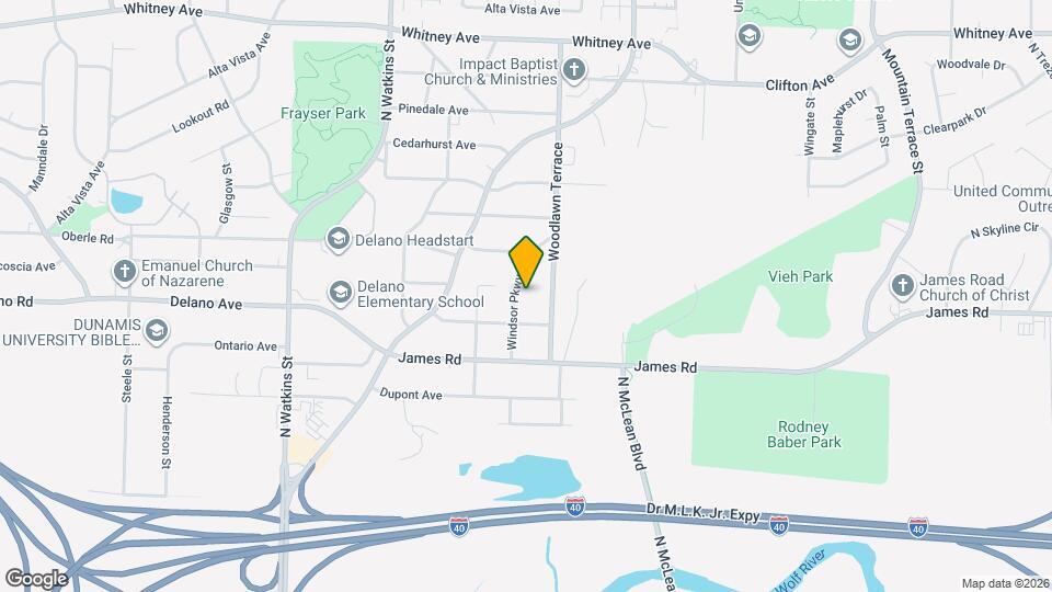 2718 Windsor Pkwy Map and Location Details