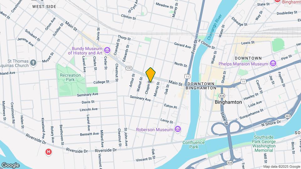 136 Chapin St Map and Location Details
