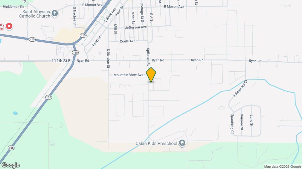 633 S Knowles St Map and Location Details