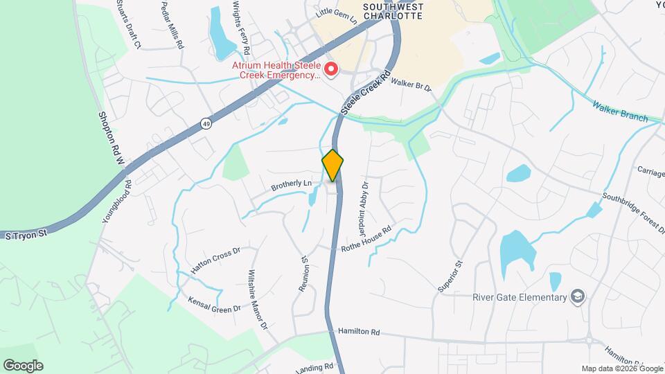 14829 Brotherly Ln Mapa y Detalles de la Ubicación