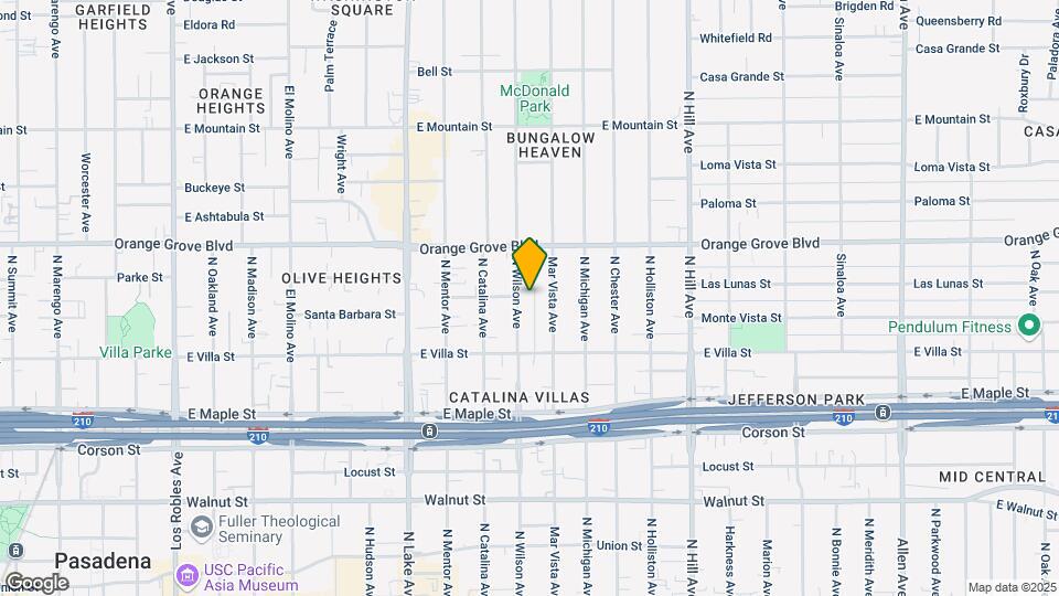 592 Wilson Ave Map and Location Details