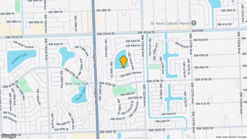 13351 SW 46th St Map and Location Details